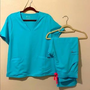 FIGS SET - NEON BLUE